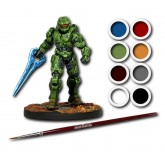 Halo: Flashpoint - Paint Set with Master Chief Model