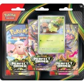 Pokemon TCG: Mega Evolutions ME3 - Perfect Order 3-Pack Blister