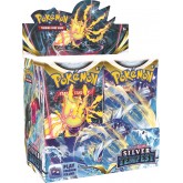 Pokemon Sword and Shield 12 Silver Tempest Booster Display