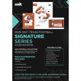 2025 ONIT Signature Series Platinum Edition Football Texas 2025 ONIT Signature Series Platinum Edition Football Texas