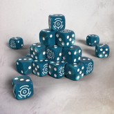 One Page Rules: 20CT 16mm Robot Legions Dice Set