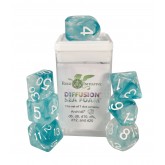 Role 4 Initiative Set of 7 Dice with Arch D4 Diffusion Sea Foam