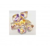 Sirius Dice Violet Swirl 7 Die Set