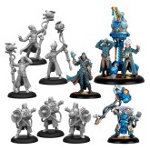 Warmachine: Cygnar - Storm Forge Command Cadre