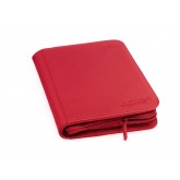 Ultimate Guard 4-Pocket Zipfolio Xenoskin Red