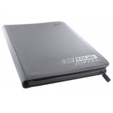 Ultimate Guard 9-Pocket Zipfolio Xenoskin Grey