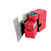Ultimate Guard Deck Case Flip N Tray 80+ Standard Xenoskin Red