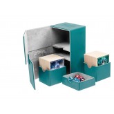 Ultimate Guard Deck Case Twin Flip N Tray 160+ Standard Xenoskin Petrol