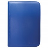 Ultra Pro Zippered PRO Binder 4 Pocket Vivid Blue