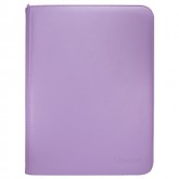 Ultra Pro Zippered PRO Binder 9 Pocket Vivid Purple