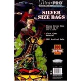 Ultra Pro Comic Bags Silver Size 100-Count