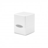 Ultra Pro Deck Box: Satin Cube - Arctic White