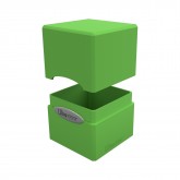 Ultra Pro Deck Box: Satin Cube - Lime Green