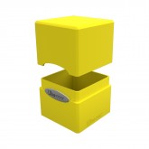 Ultra Pro Deck Box: Satin Cube - Lemon Yellow