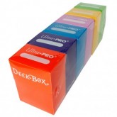 Ultra Pro Deck  Box Bundle 6 Colors Orange/Purple/Blue/Pink/Yellow/Green