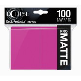 Ultra Pro Sleeves: Standard Eclipse Matte - Hot Pink 100CT
