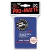 Ultrapro Pro Matte Blue Non-Glare Deck Protectors (Regular Size- 50 Ct)