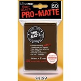 Pro-Matte Brown Regular Size 50Ct Sleeves
