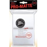 Ultra Pro Pro-Matte Deck Protector Sleeves White 100Ct