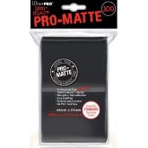 Ultra Pro Pro-Matte Deck Protector Sleeves Black 100Ct