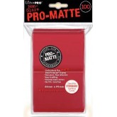Ultra Pro Pro-Matte Deck Protector Sleeves Red 100Ct