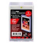 Ultra Pro 35 Point One-Touch Magnetic Holders 5 Count Pack