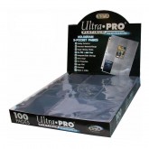 Ultra Pro 9-Pocket Platinum Page For Standard Size Cards (100Ct)
