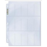 Ultra Pro 15-Pocket Platinum Page For Tobacco Cards (100Ct)