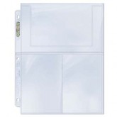 Ultra Pro 3-Pocket Platinum Page For 4 X 6" Photos (100Ct)"
