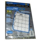 Ultrapro 20-Pocket Coin Page (10 Pk)