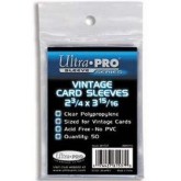 Ultrapro Vintage Card Sleevs 2 3/4 X 3 15/16