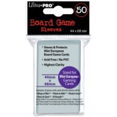Ultrapro Small European Sized Board Game Sleeves (44Mm X 68Mm - 50 Pk)