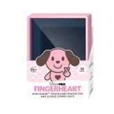 Ultra Pro FINGERHEART Blush POPLOADER Photocard Protector and Sleeve Combo Pack