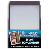 Ultrapro Black 3X4" Toploads"