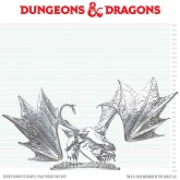 Dungeons & Dragons Nolzur's Marvelous Miniatures: Young Sapphire Dragon