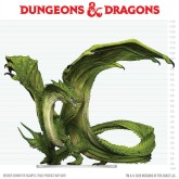 Dungeons & Dragons Icons of the Realms: Adult Adult Green Dragon Deceiver Boxed Miniature - Pre-painted