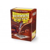 Dragon Shield 100ct Box Deck Protector Matte Crimson