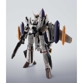 TAMASHII NATIONS Hi-Metal R: Macross - VF-0S Phoenix (Roy Focker Use) + QF-2200D-B Ghost