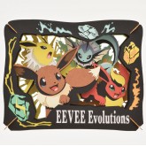 PK-007 Eevee Evolutions "Pokemon" (Box/6), Ensky Paper Theater