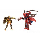 Transformers TT Import BWVS-07 Beast Wars Airazor Vs Inferno