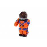 Astronaut Onboard Pressure Suit "Space", Nanoblock Collection Series (Box/12)