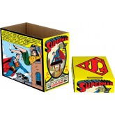 Superman Comic Panel DC Short Comic Storage Box